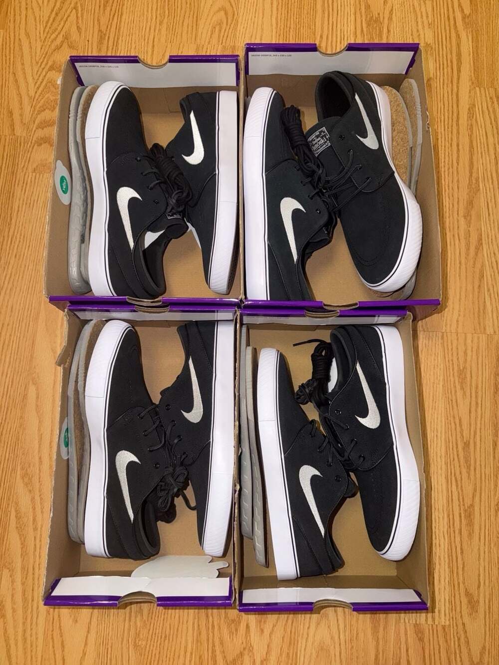 Nike SB Zoom Stefan Janoski OG Black White FD6757-001‼️SHIP FAST‼️SIZE AVAILABLE - Picture 2 of 8